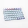 Keycap set Ducky Macaron PBT Doubleshot 133-key for mechanical keyboards, Ducky DCA132-USMACOEPD1