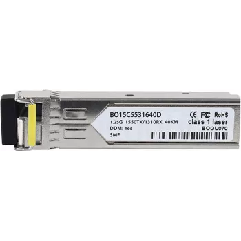 BlueOptics SFP-GE40KT15R13 Fibre Optic Network Transceiver Module 1250 Mbit/s 1550 nm (SFP-GE40KT15R13-BO)