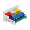 RCA Module DeLOCK Easy 45 3 x RCA Female Port 22.5 x 45 mm