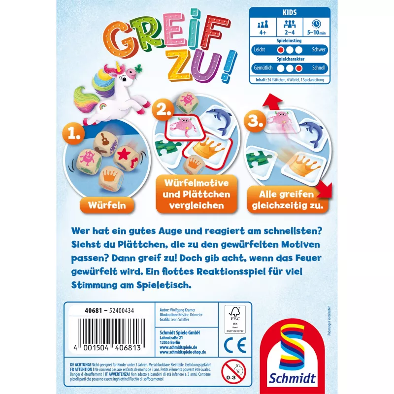 Greif to, Board Game