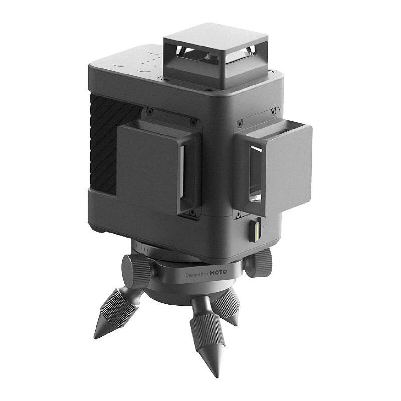 Green Cross Line Laser HOTO QWFGJ002 — max range 30 m, indoor alignment tool