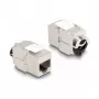 DeLOCK Keystone Module RJ45 jack to LSA Cat.6A STP with locking clip