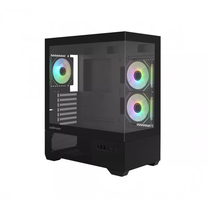 PC case CHRONIX V2 Mid Tower ARGB fan x3 black