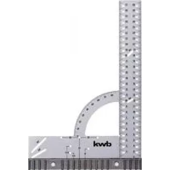 Angle ruler KWB 067430 aluminum construction 90° for carpentry and metalwork