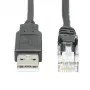 Tripp Lite U009-015-RJ45-X Cable Adapter RJ-45 USB 2.0 Type-A Black (U009-015-RJ45-X)