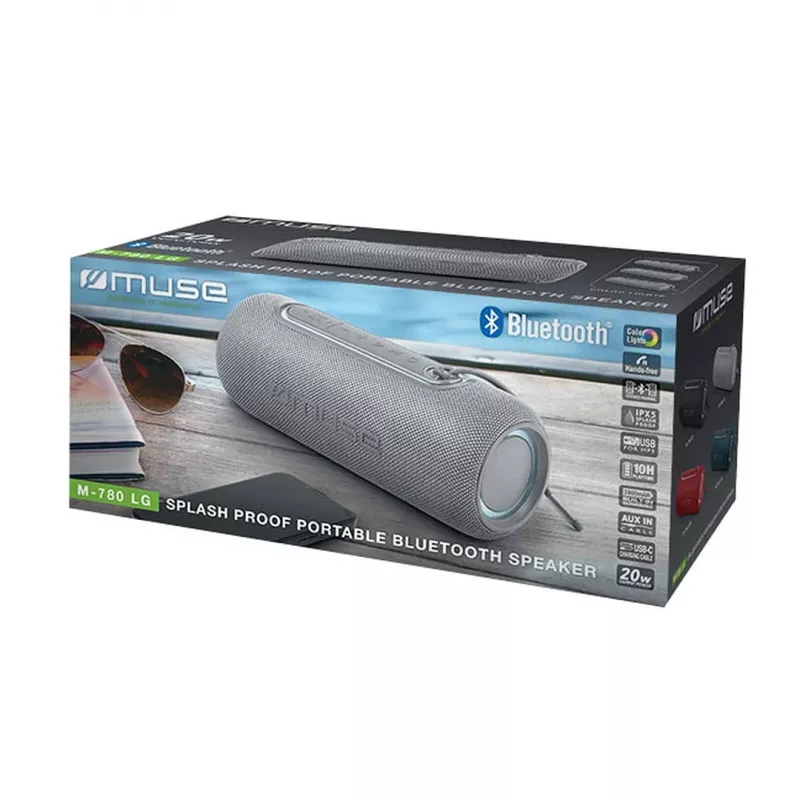 Muse M-780 LG Wireless Speaker, Silver