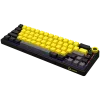 Mechanical gaming keyboard LORGAR KBP70MW 65% Black Yellow EN layout