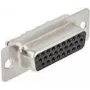 Wire Connector DeLOCK 66717 D-Sub HD 26 pin Black Silver