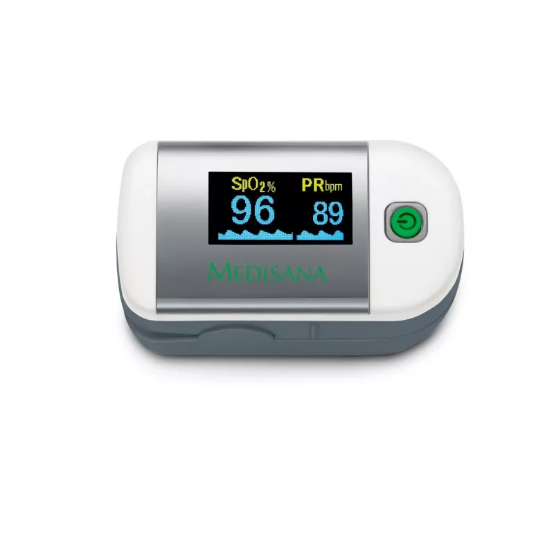 Medisana PM 100 pulse oximeter, white/silver