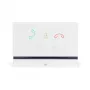 Intercom panel 2N Indoor Talk White — wired, tempered glass, wall mount, 185×128×48.2 mm