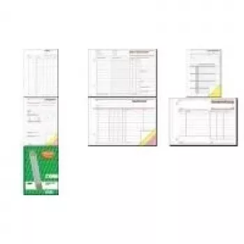 Notebook Sigel Form Book SD027 Rapport Report — ruled pages for notes and meeting minutes