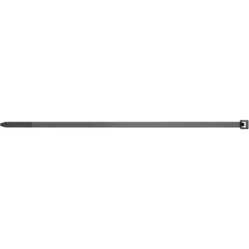 Beaded cable tie FISCHER 69375 — Nylon, 500 mm x 7.6 mm, black, 100 pcs