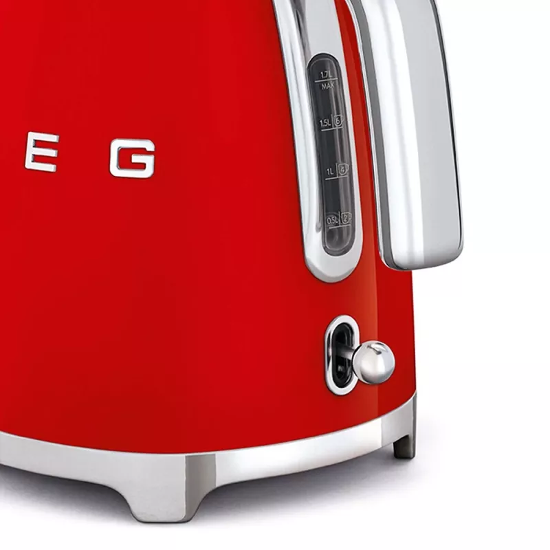 Electric kettle Smeg 1.7L 2400W Red