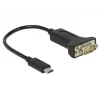 Serial Cable DeLOCK 63908 Black 0.15 m DB-9