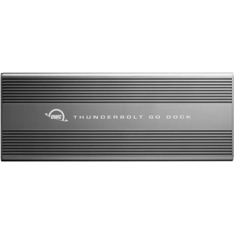 OWC Go Dock - docking station - Thunderbolt 4 - HDMI, 2 x Thunderbolt 4 - GigE, 2.5 GigE - 120 Watt