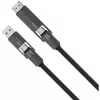 USB4 HDMI cable 4smarts ComboCord 240W 1.5 m – USB4 to HDMI, 240W power delivery, 1.5m length