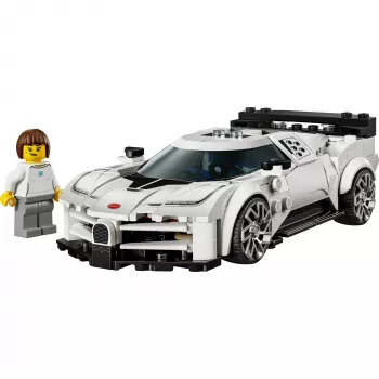 LEGO construction toy set Bugatti Centodieci Speed Champions 77240 — 291 pieces, 1 minifigure, age 9+
