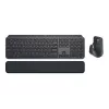 Logitech MX Keys Combo for Business - Keyboard-and-Mouse-Set - backlit - Wireless - Bluetooth LE - QWERTY - GB - Graphite