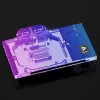 Liquid cooling block Barrow LRC2.0 for RTX 4080 FE Aurora RGB Acryl