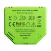 Built-in dimmer Shelly Dimmer Gen3 — LED max 150W, Halogen max 200W, 220–240V, wireless, black/lime