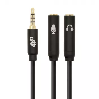 Adapter TB 3.5mm MiniJack splitter 1x 3.5mm male to 2x 3.5mm female, model AKTBXAJ0P2J030B