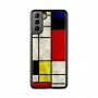Protective phone case iKins for Samsung Galaxy S21+ — Modrian Black