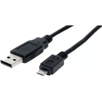 USB Cable ShiverPeaks BS77183 3m USB A Micro-USB B Black