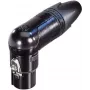 Neutrik XLR-Connector Socket, angled Number of Poles: 3 Black NC3FRX-BAG 1 pc(s) (NC3FRX-BAG)