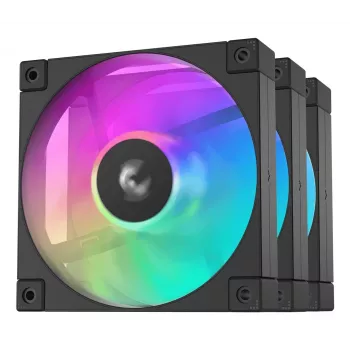 Fan DeepCool FD12 ARGB-3 in 1 12 cm Black White 3 pc Maximum air pressure 2.56 mmH2O