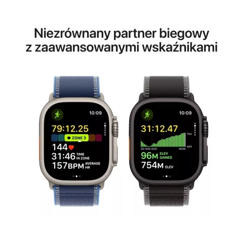 Smartwatch Apple Watch Ultra 3 GPS + Cellular 49mm Black Titanium Case