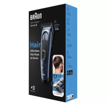Braun HC5350 hair clipper, 17 lengths, cordless