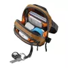 Travel bag Tomtoc Aviator-T37 with shoulder strap, X-Pac fabric, brown