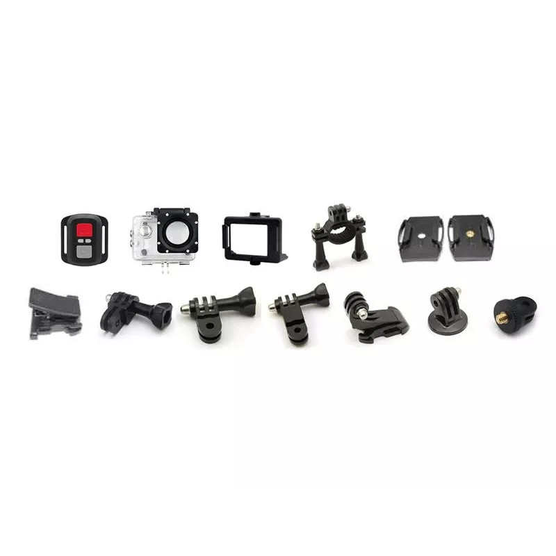Easypix GoXtreme Enduro Black - Action Camera - mountable - 4K / 30 fps - 8.0 MPix - Wi-Fi - underwater to 30 m - Black