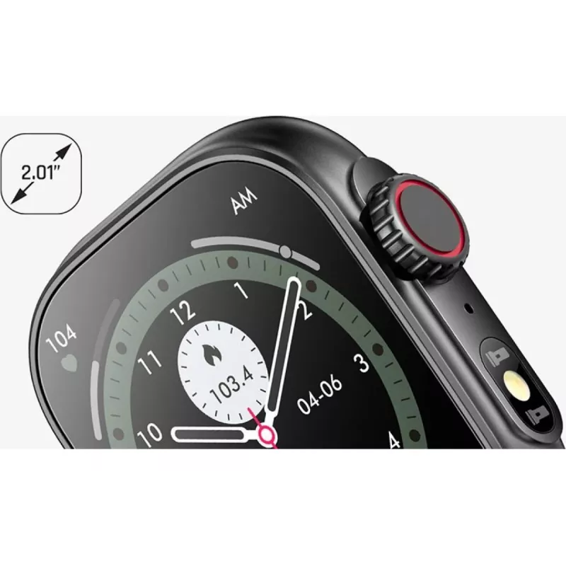 myPhone Watch Tool 5.08 cm (2) IPS 24 mm Digital 240 x 296 pixels Touchscreen Black