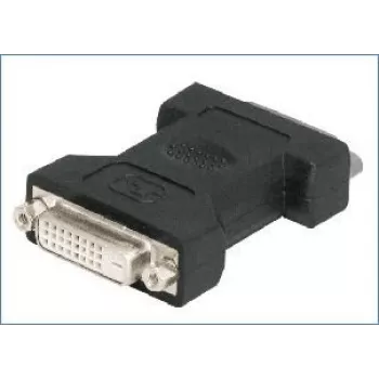 DVI Adapter, 24+1pol DVI Bu. / 24+1pol DVI Bu. Adapter for connecting two DVI cables (38998)