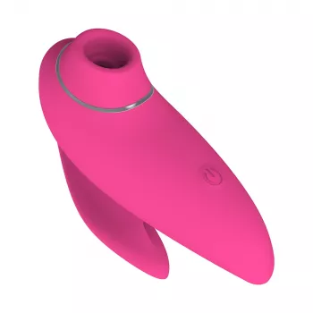 Clitoral Massager Erolab Dolphin VVS01r Rose Pink — compact personal stimulator, USB rechargeable