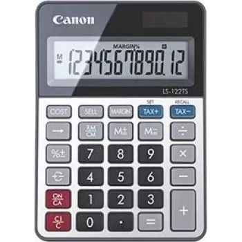 Canon LS-122TS calculator Desktop Display Grey