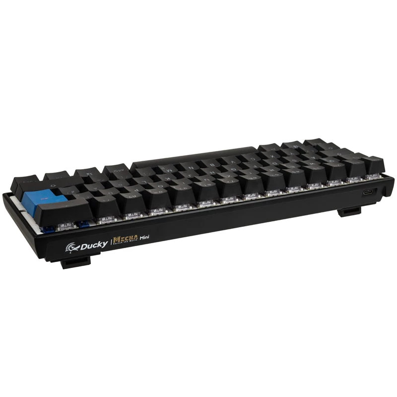 Ducky Mecha Mini keyboard Gaming USB German Black