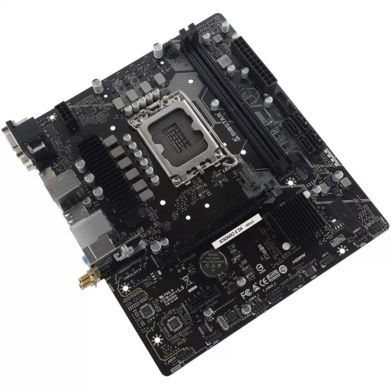 BIOSTAR B760MX2-E D4 Micro-ATX Motherboard