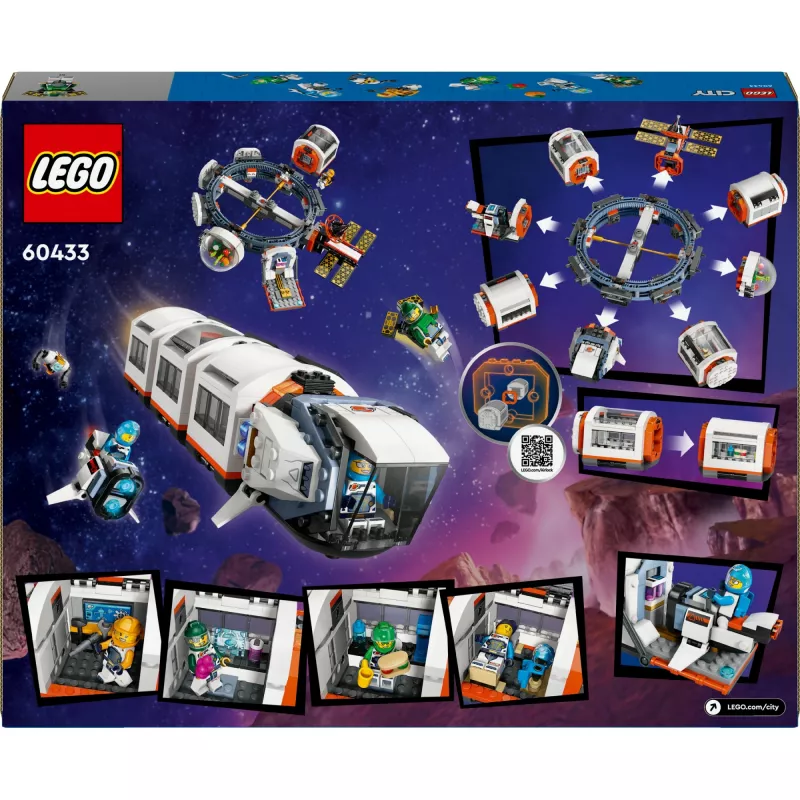 LEGO CITY 60433 MODULAR SPACE STATION