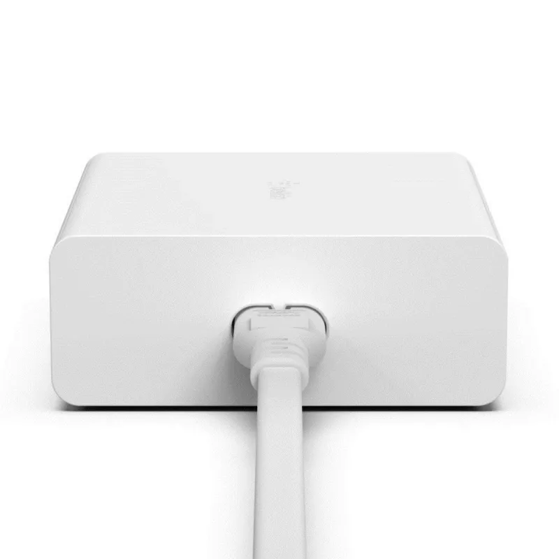 Indoor Charger Belkin WCH010VFWH 2m Cable 2 USB Type-C Ports White