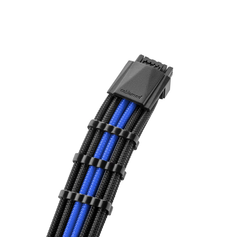 CableMod CableMod PRO ModMesh 12VHPWR cable extension kit black/blue — 12VHPWR GPU power extension