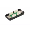 Extralink CAT6 UTP Junction Box, Barrel Connector, Black