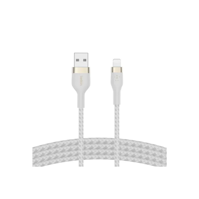 Lightning Cable Belkin CAA010BT2MWH 2m White