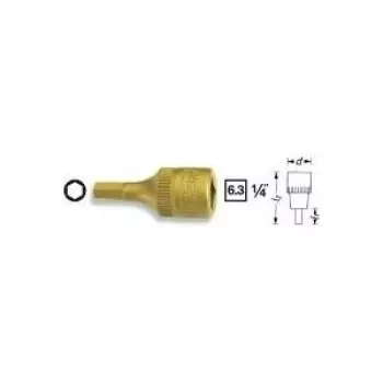 Hazet Internal Hex-Screwdriver-Insert 6,3 mm (1/4) 8501-6 Length 28 mm (8501-6)