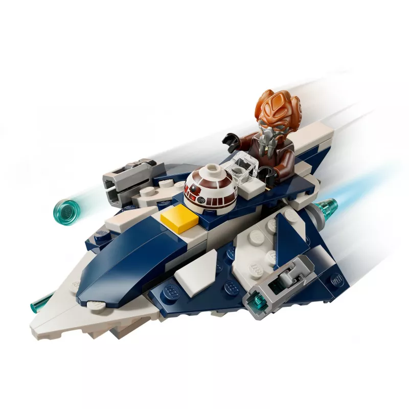 LEGO Microfighter Star Wars Plo Koon's Jedi Starfighter 75400 — 89 pieces, 1 minifigure, age 6+