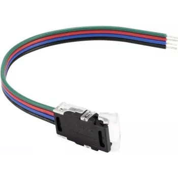LED strip power connector EUROLITE 50530070 4-pin for 10 mm strips