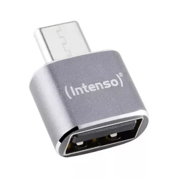Intenso 3-pack USB Adapter USB-A -> USB-C C480C Aluminium