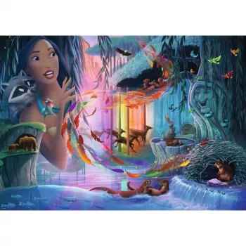 Jigsaw Puzzle Ravensburger Disney Castle Collection Pocahontas 1000 pieces