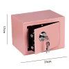 Extralink Home | Home Safe | office, key lockbox, security safe, Pink, S-404